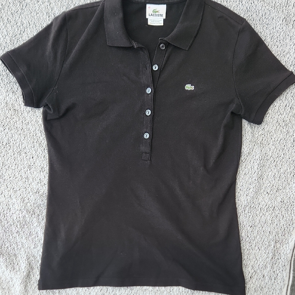 Lacoste Charcoal Polo Shirt